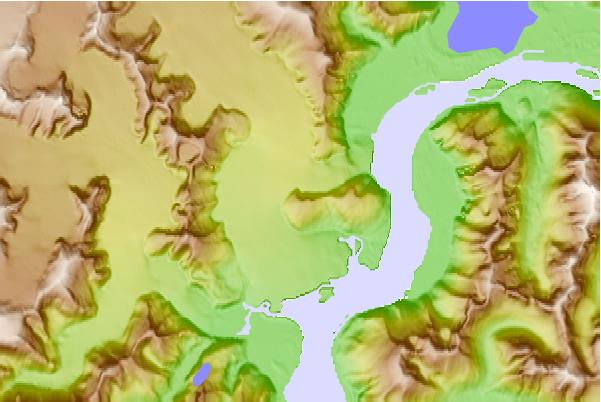 Surf breaks located close to Brassiere Hills