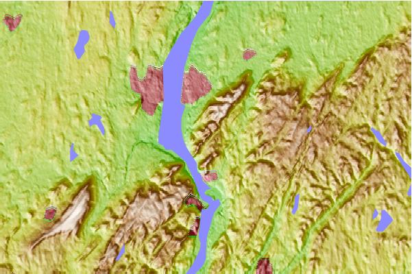 Surf breaks located close to Breakneck Ridge