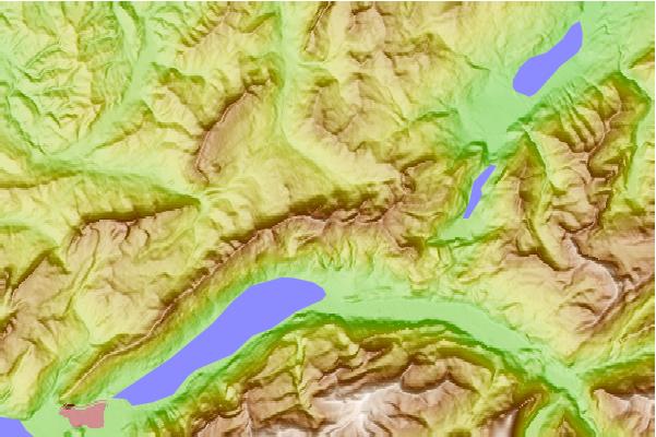 Surf breaks located close to Brienzer Rothorn