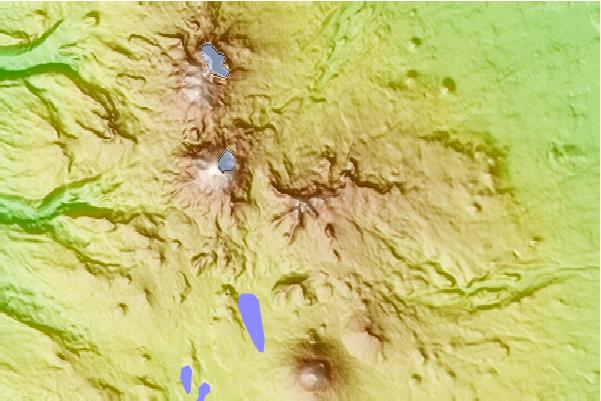 Surf breaks located close to Broken Top