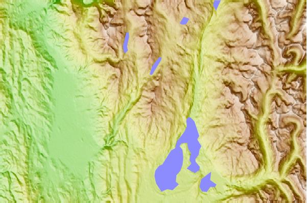 Surf breaks located close to Brundage Mountain