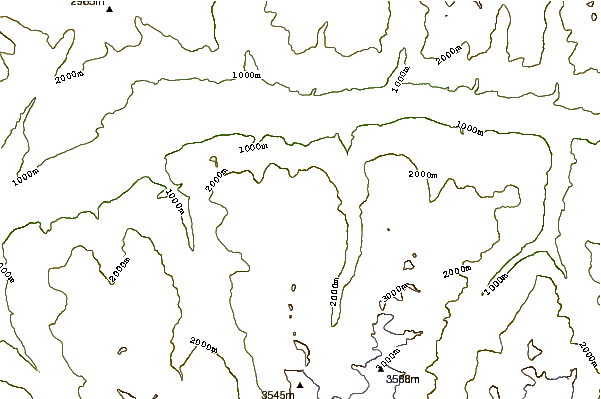 Mountain peaks around Brunnethorn