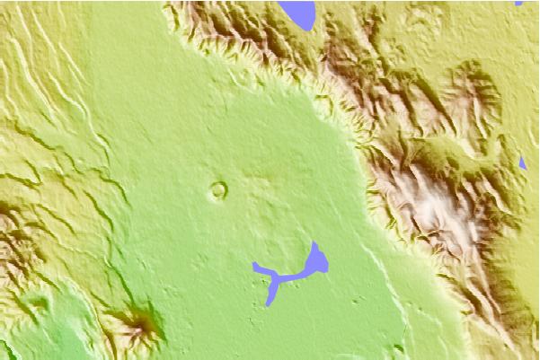 Surf breaks located close to Brushy Butte