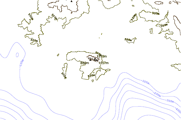 Mountain peaks around Bulgheria