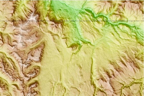 Surf breaks located close to Bunsen Peak