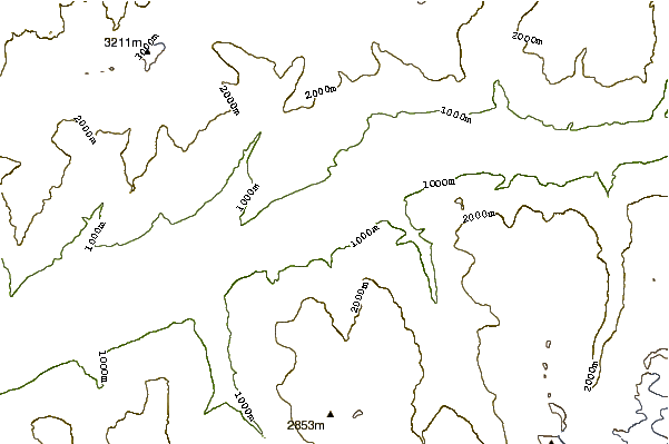 Mountain peaks around Butlassen