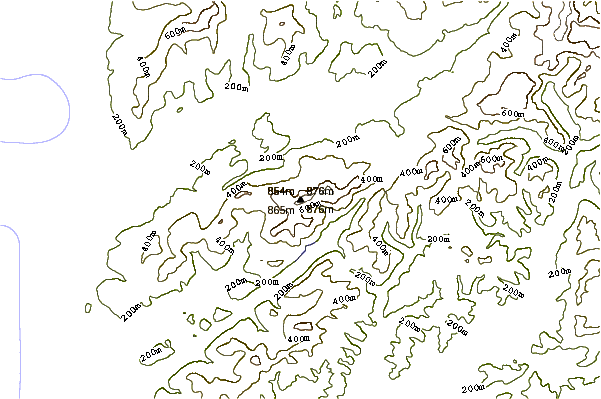 Mountain peaks around Cadair Idris