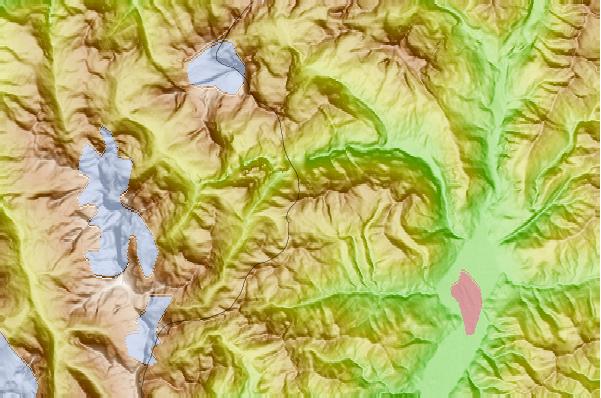 Surf breaks located close to Camoscellahorn