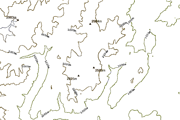 Mountain peaks around Campanile Basso or Guglia di Brenta