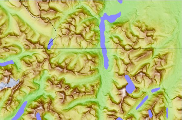 Surf breaks located close to Campbell Mountain