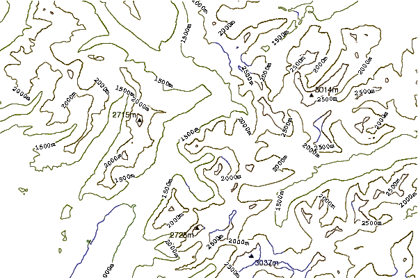 Mountain peaks around Cannon Mountain