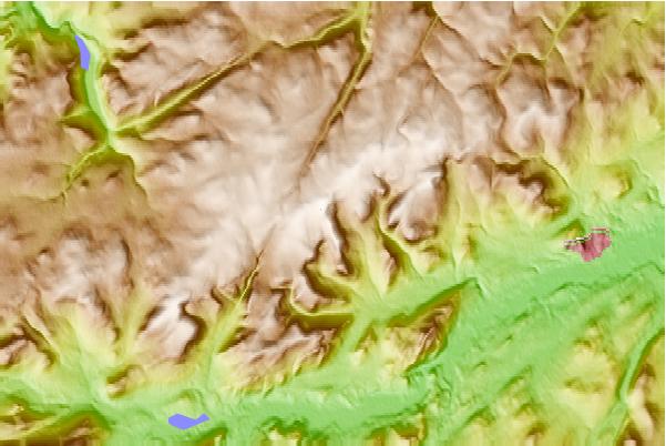 Surf breaks located close to Càrn Dearg (Monadh Liath)