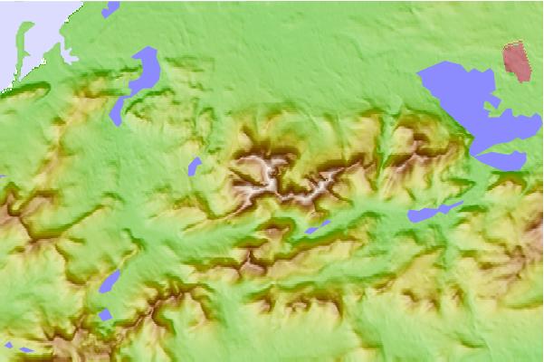 Surf breaks located close to Carrauntoohil