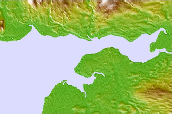 Surf breaks located close to Catbells