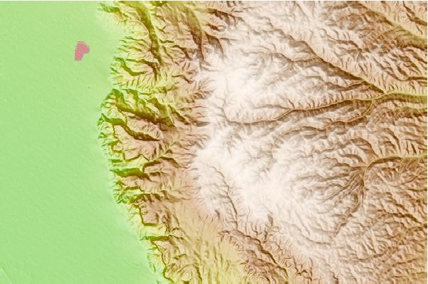 Surf breaks located close to Cathey Peak