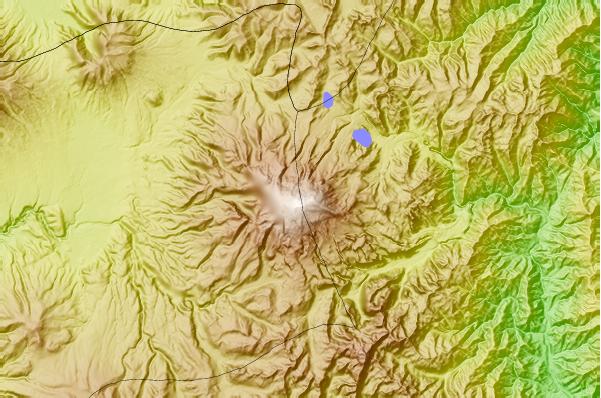 Surf breaks located close to Cayambe (volcano)