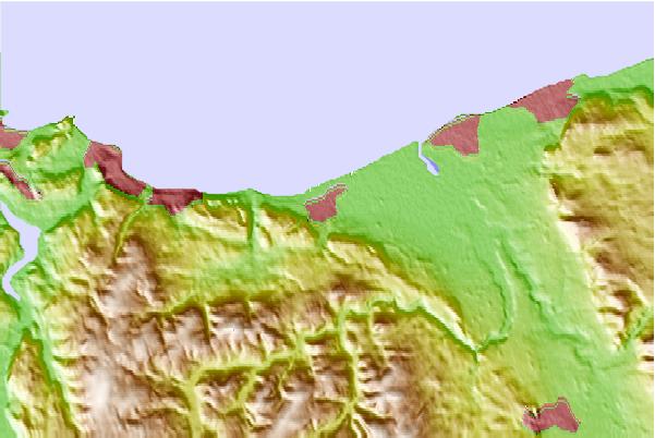 Surf breaks located close to Cefn-yr-Ogof