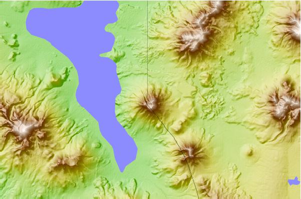 Surf breaks located close to Cerro Araral