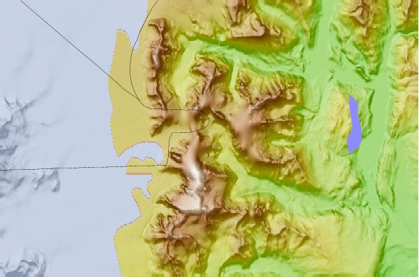 Surf breaks located close to Cerro Fitzroy