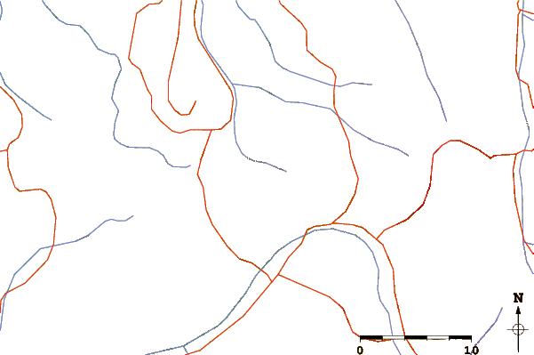 Roads and rivers around Cerro Pachón