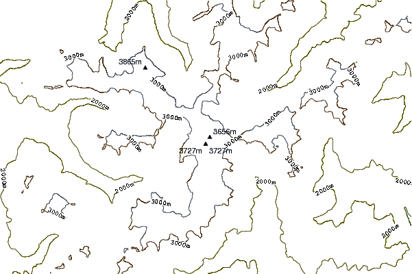 Mountain peaks around Cevedale