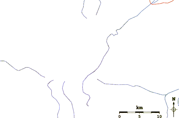 Roads and rivers around چالون