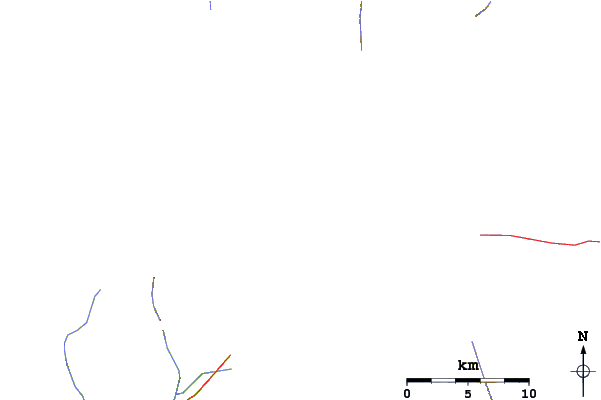 Roads and rivers around Changtse