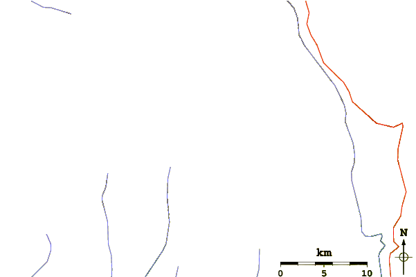 Roads and rivers around Changuch