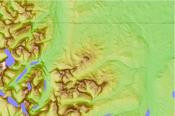 Surf breaks located close to Chief Mountain