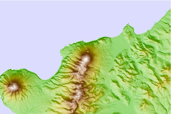 Surf breaks located close to Chikurachki