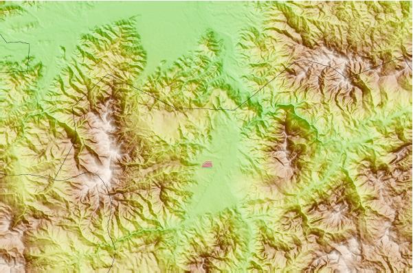 Surf breaks located close to Chiquimula Volcanic Field