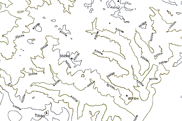 Mountain peaks around Chulu Far East