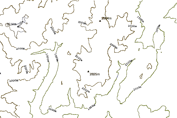 Mountain peaks around Cima Tosa