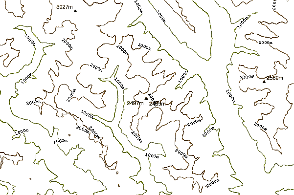 Mountain peaks around Cima di Gagnone