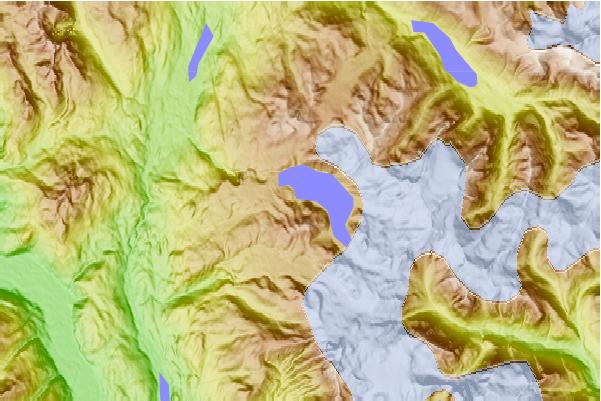 Surf breaks located close to Clinker Peak