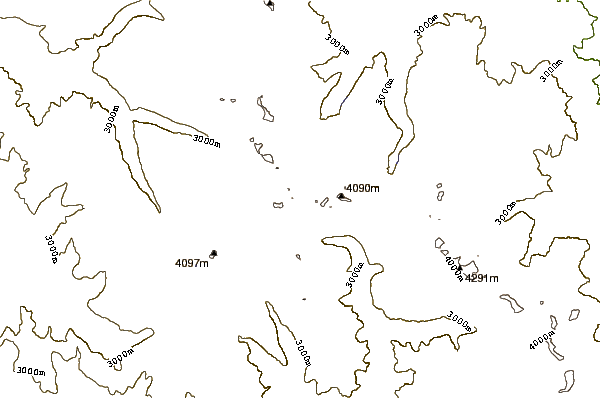 Mountain peaks around Clyde Spires