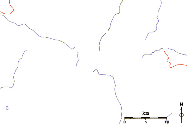 Roads and rivers around Clyde Spires