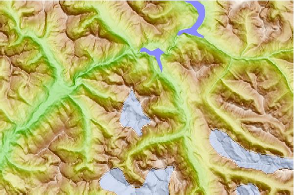 Surf breaks located close to Colonial Peak