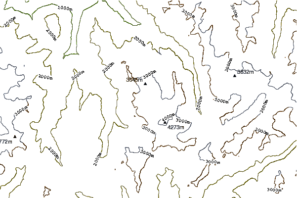 Mountain peaks around Combin de Boveire