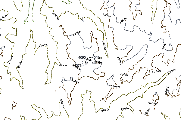 Mountain peaks around Combin de la Tsessette