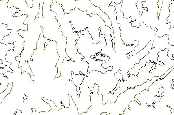 Mountain peaks around Combin du Meitin