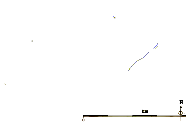 Roads and rivers around Commonwealth Mountain