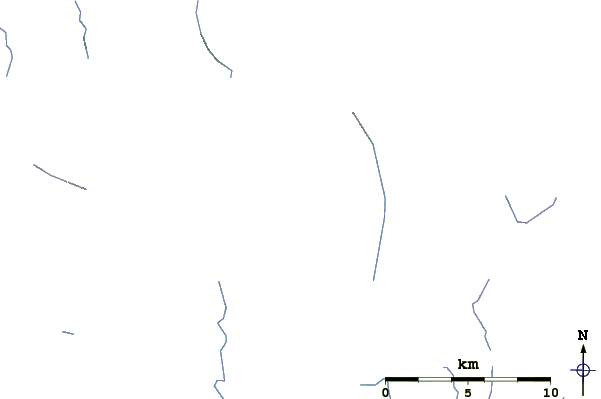 Roads and rivers around Coquitlam Mountain