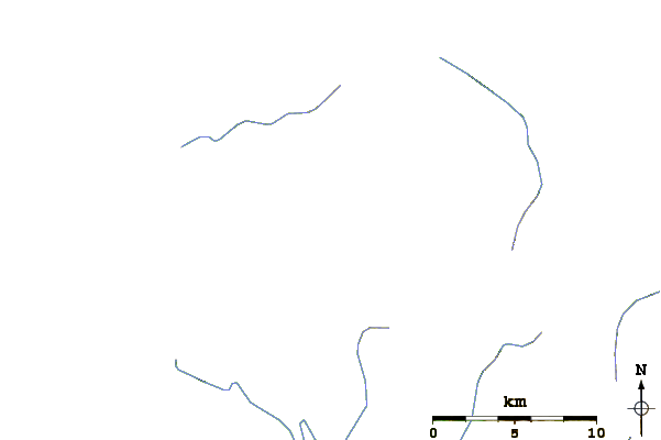 Roads and rivers around Corcovado