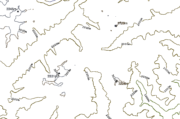 Mountain peaks around Corno Gries