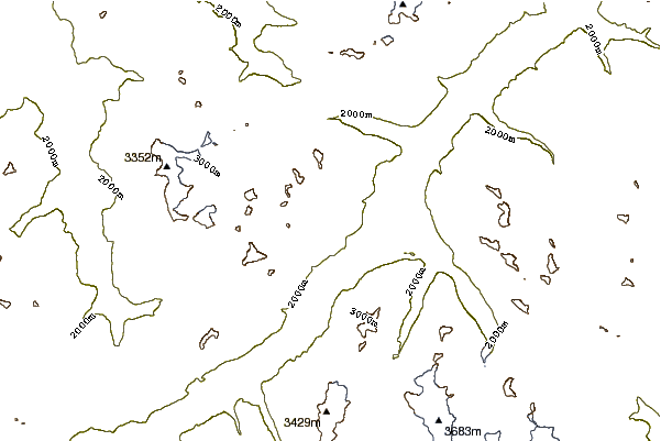 Mountain peaks around Corviglia