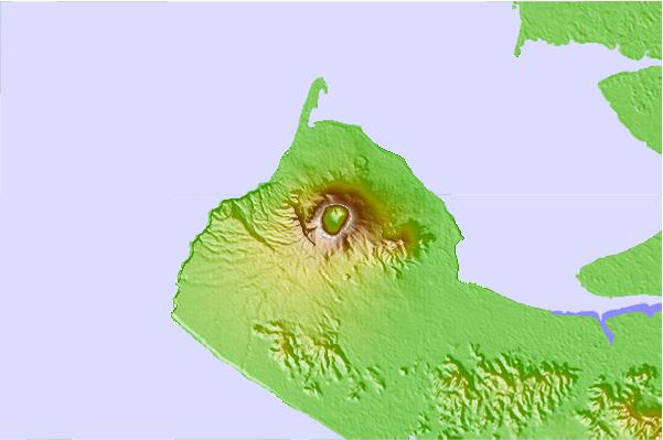 Surf breaks located close to Cosigüina