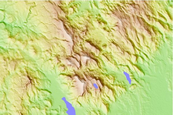 Surf breaks located close to Cougar Peak