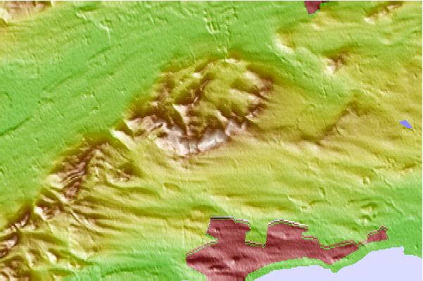 Surf breaks located close to Craigowl Hill