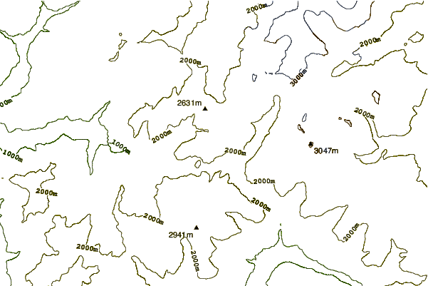 Mountain peaks around Crête des Gittes